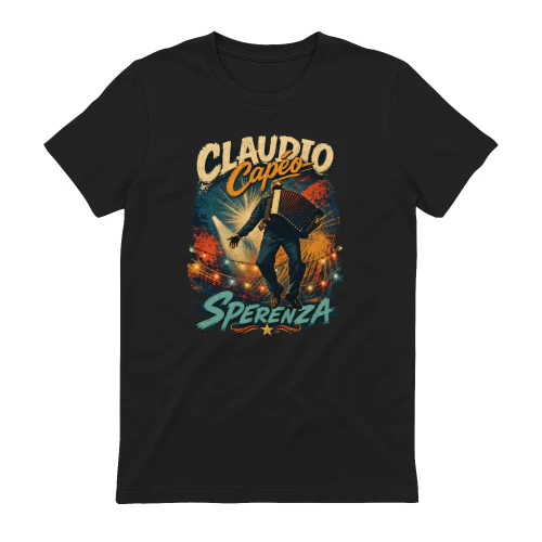 Claudio Capéo Merch Sperenza Accordéon Vintage