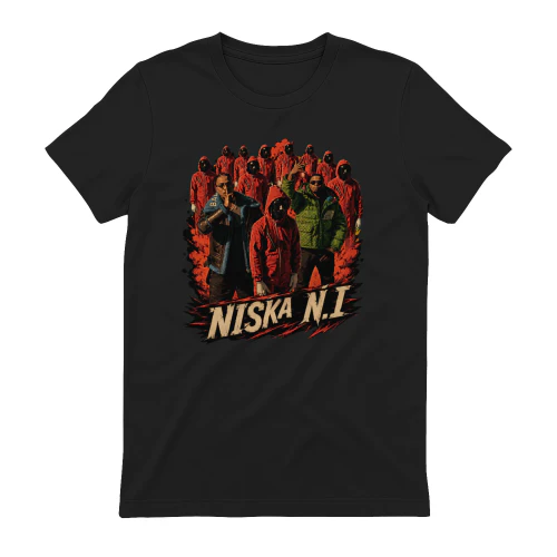 Niska Merch N.I Featuring Illustration Urbaine