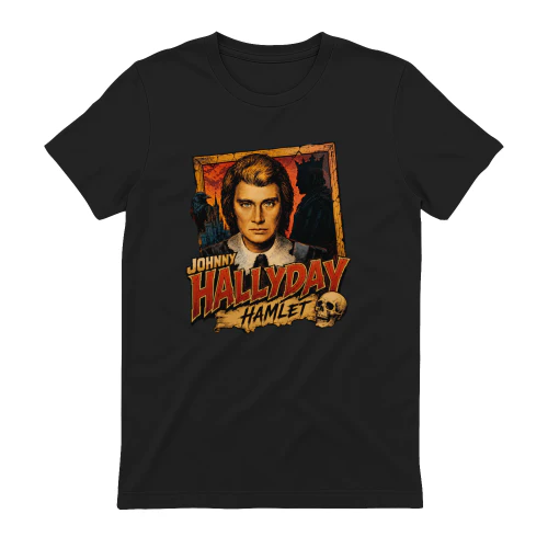 Johnny Hallyday Merch Hamlet Rock Opéra Vintage