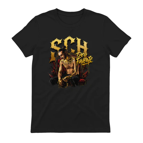 SCH Merch Deo Favente Trône d'Or Artwork