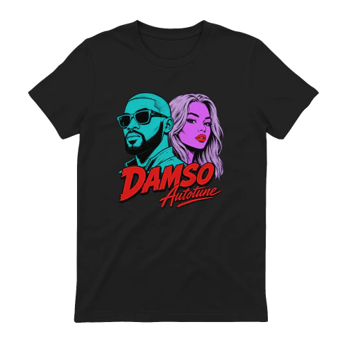 Damso Merch Autotune Neon Pop Art