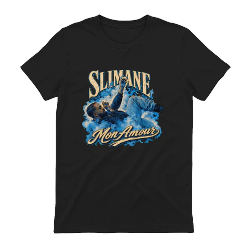 Slimane Merch Mon Amour Retro Illustration