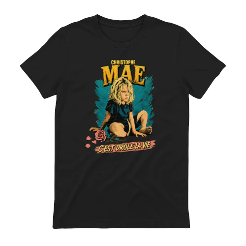 Christophe Maé Merch C'est Drôle La Vie Vintage Art