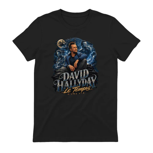 David Hallyday Merch Le Temps D'une Vie Celestial