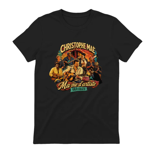 Christophe Maé Merch Ma Vie D'Artiste Unplugged Live