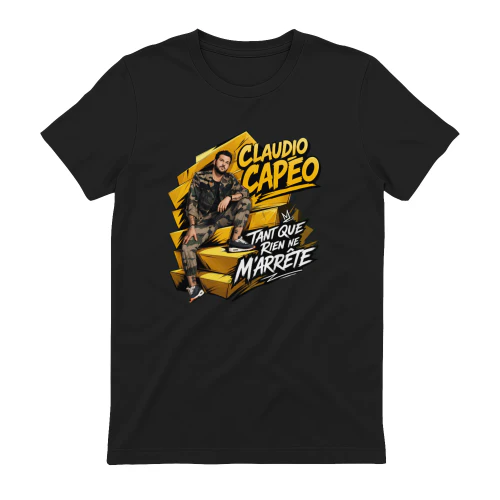 Claudio Capéo Merch Tant Que Rien Ne M'arrête Art
