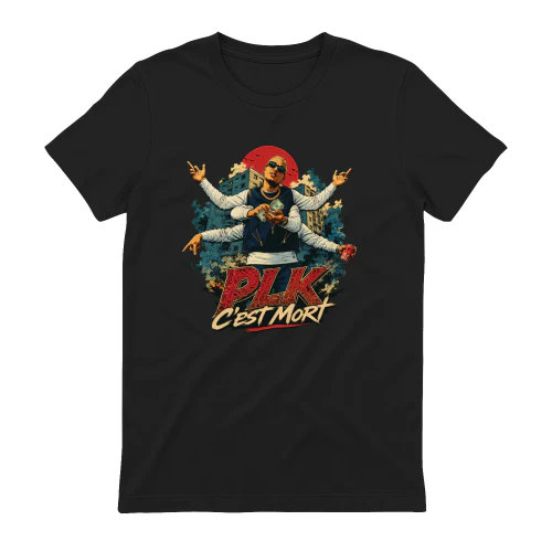 PLK Merch C'est Mort Graphic Vintage Rap Art