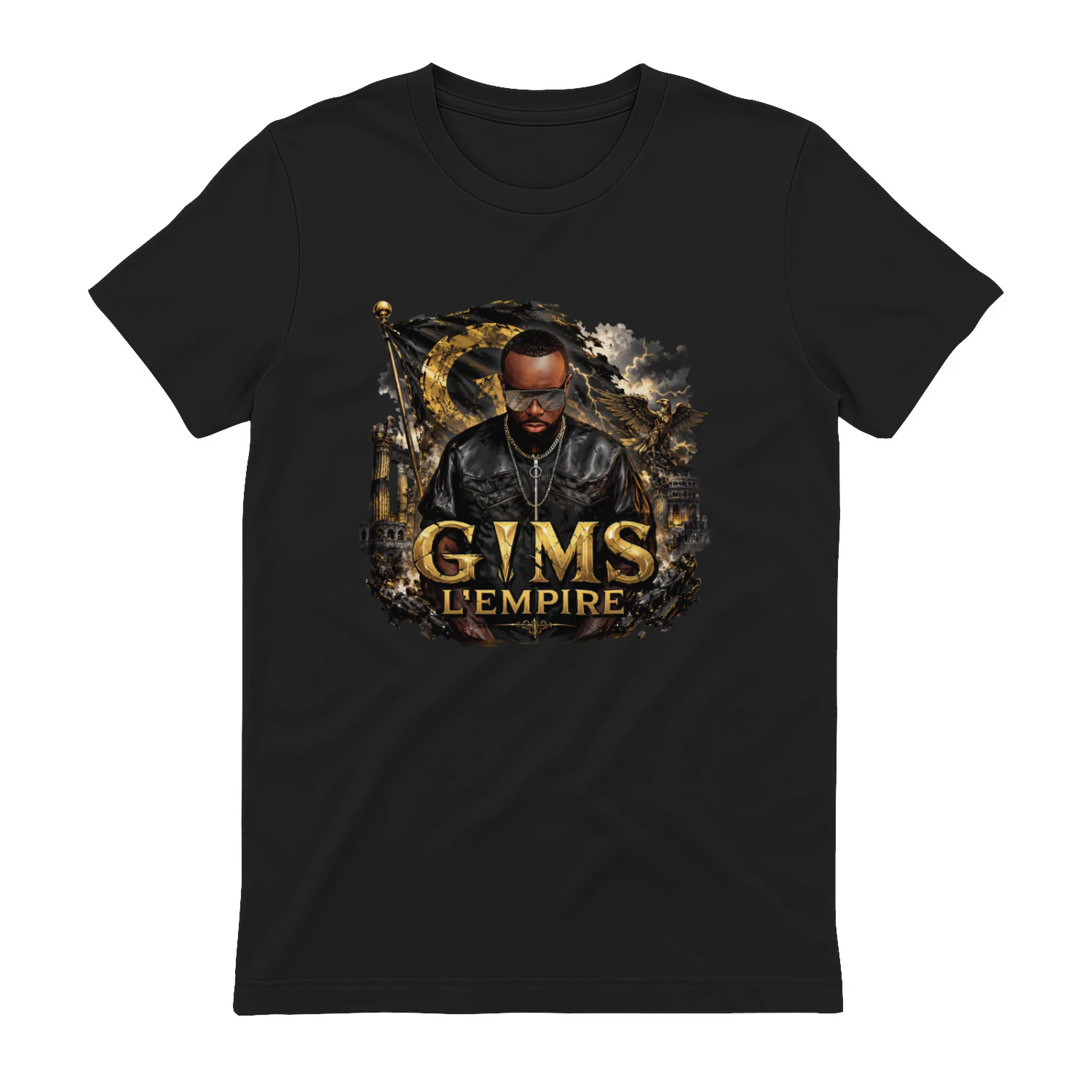 Gims Merch L'Empire Épique et Aigle Doré