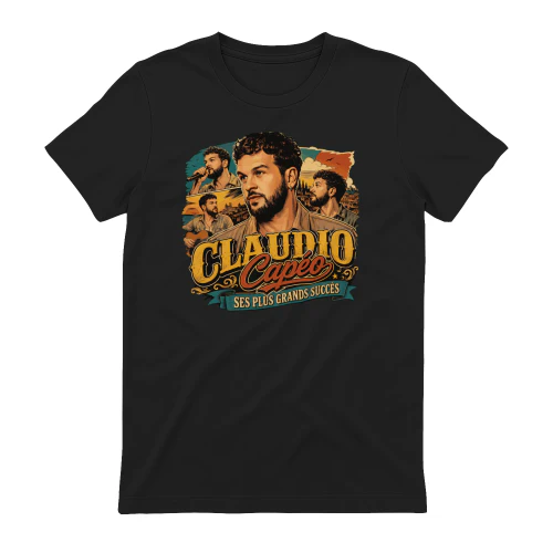 Claudio Capéo Merch Ses Plus Grands Succès Retro Art