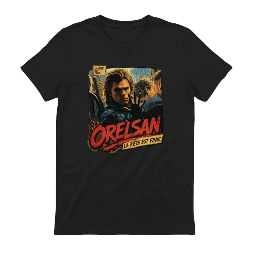 Orelsan Merch La Fête Est Finie Art Bande Dessinée