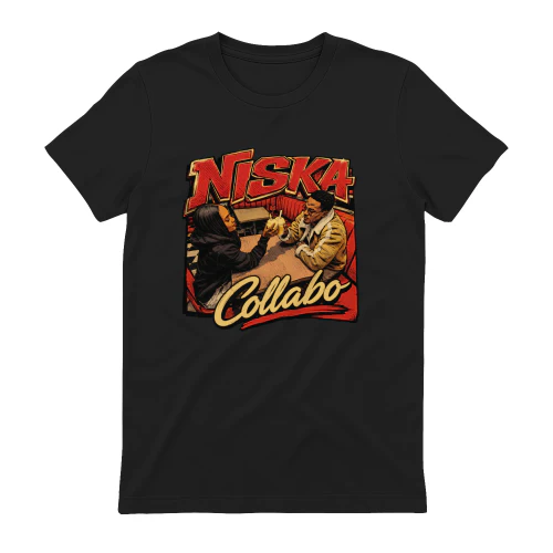 Niska Merch Collabo Diner Vintage Art
