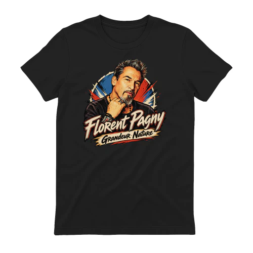 Florent Pagny Merch Grandeur Nature Pop Art Portrait