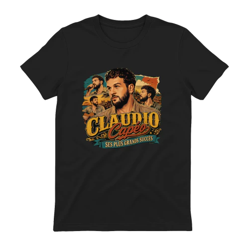 Claudio Capéo Merch Ses Plus Grands Succès Retro Art