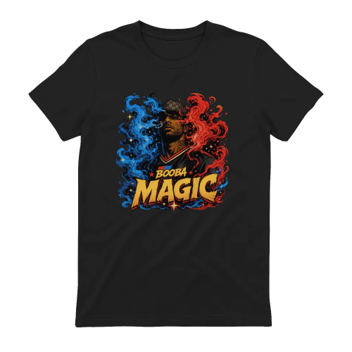 Booba Merch Magic Comic Noir Graphic