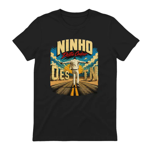 Ninho Merch Destin Couleur Vintage Graphic