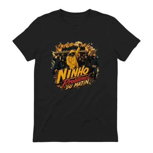 Ninho Merch Problèmes Du Matin Graphic Art