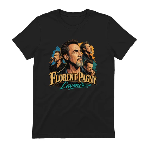 Florent Pagny Merch L'avenir Vintage Portrait