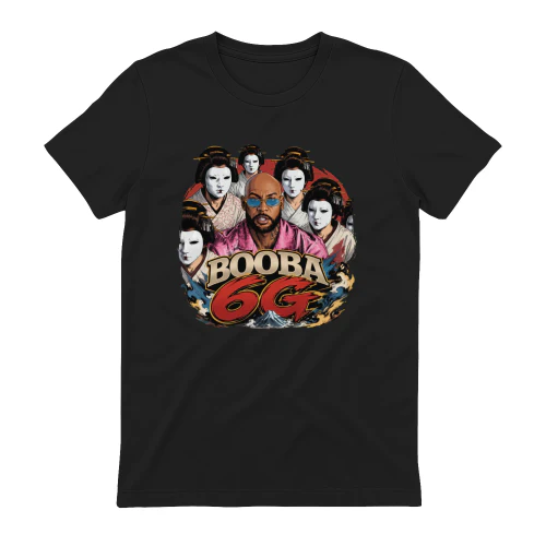 Booba Merch 6G Geisha Comic Noir Edition