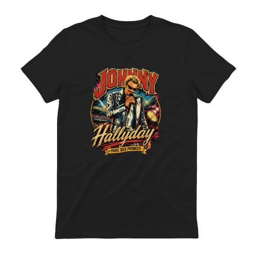 Johnny Hallyday Merch Concert Rock Parc Des Princes