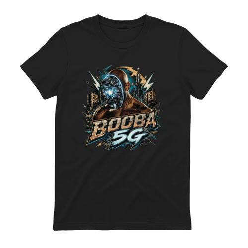 Booba Merch 5G Cyberpunk Rap Artwork