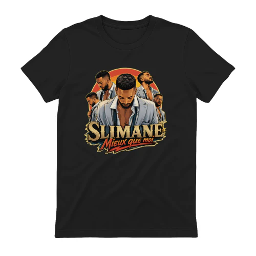 Slimane Merch Mieux Que Moi 90s Bootleg Graphic