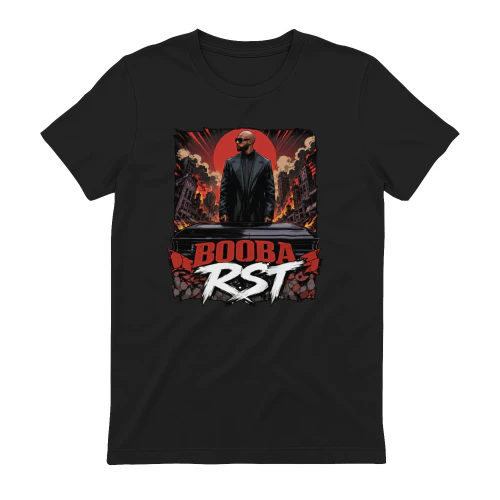 Booba Merch RST Ville En Flammes