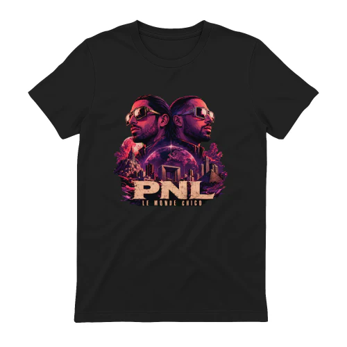 PNL Merch Le Monde Chico Rétro Futuriste