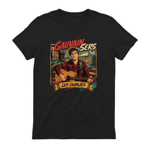 Gauvain Sers Merch Les Oubliés Artwork