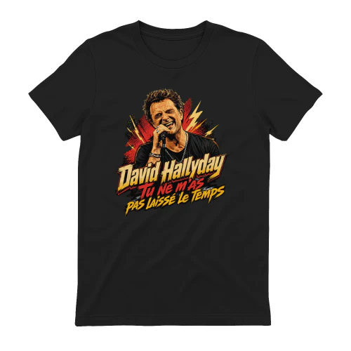 David Hallyday Merch Tu Ne M'as Pas Laissé Le Temps