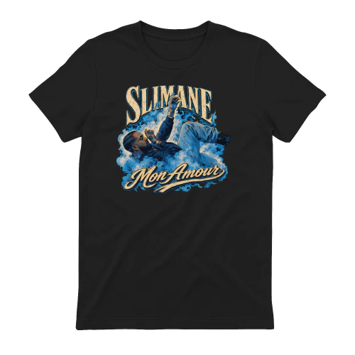 Slimane Merch Mon Amour Retro Illustration