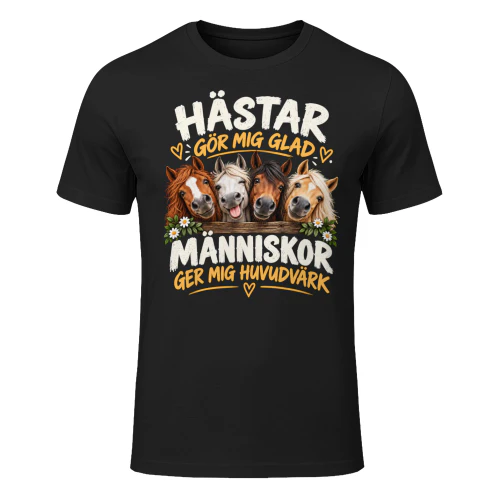 Hästar t-shirt