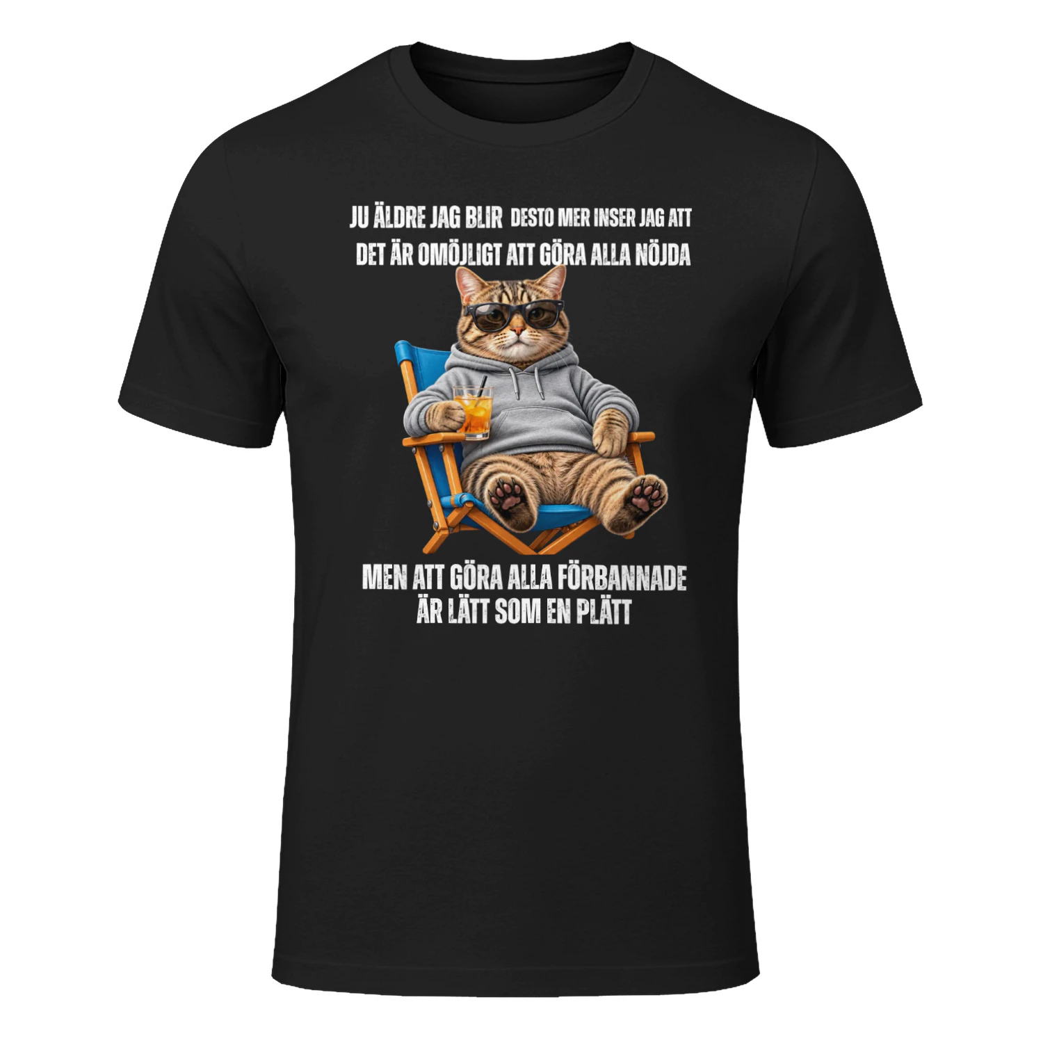 JU ÄLDRE JAG BLIR t-shirten