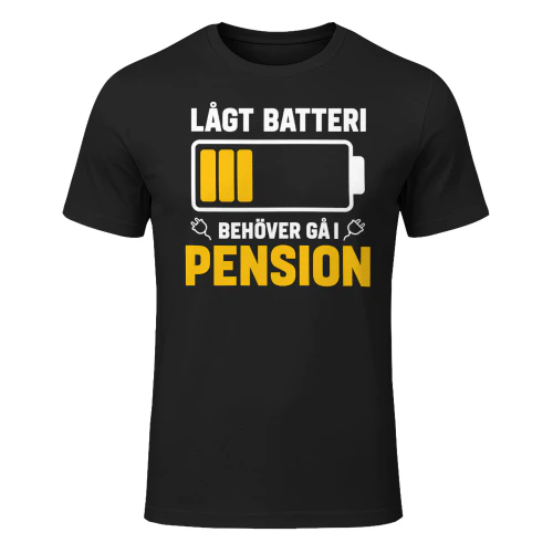 BATTERI T-shirten