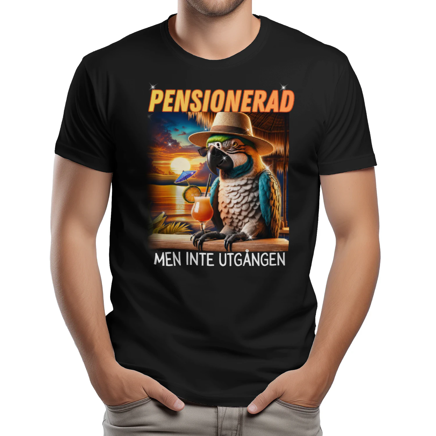 Pensionerad men inte utgången -t shirten (4.7/5⭐⭐⭐⭐⭐)