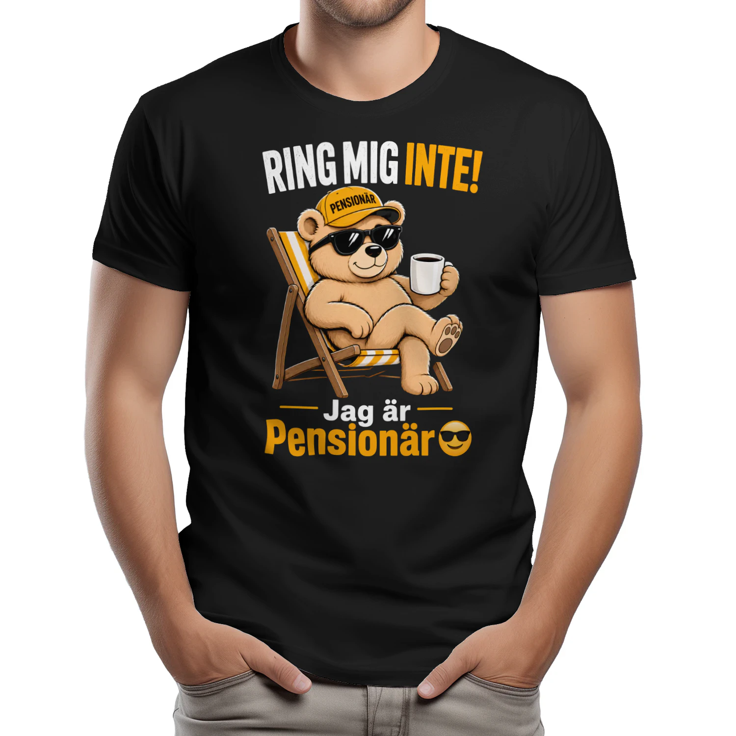 Ring Mig Inte, Jag Är Pensionär T-shirt