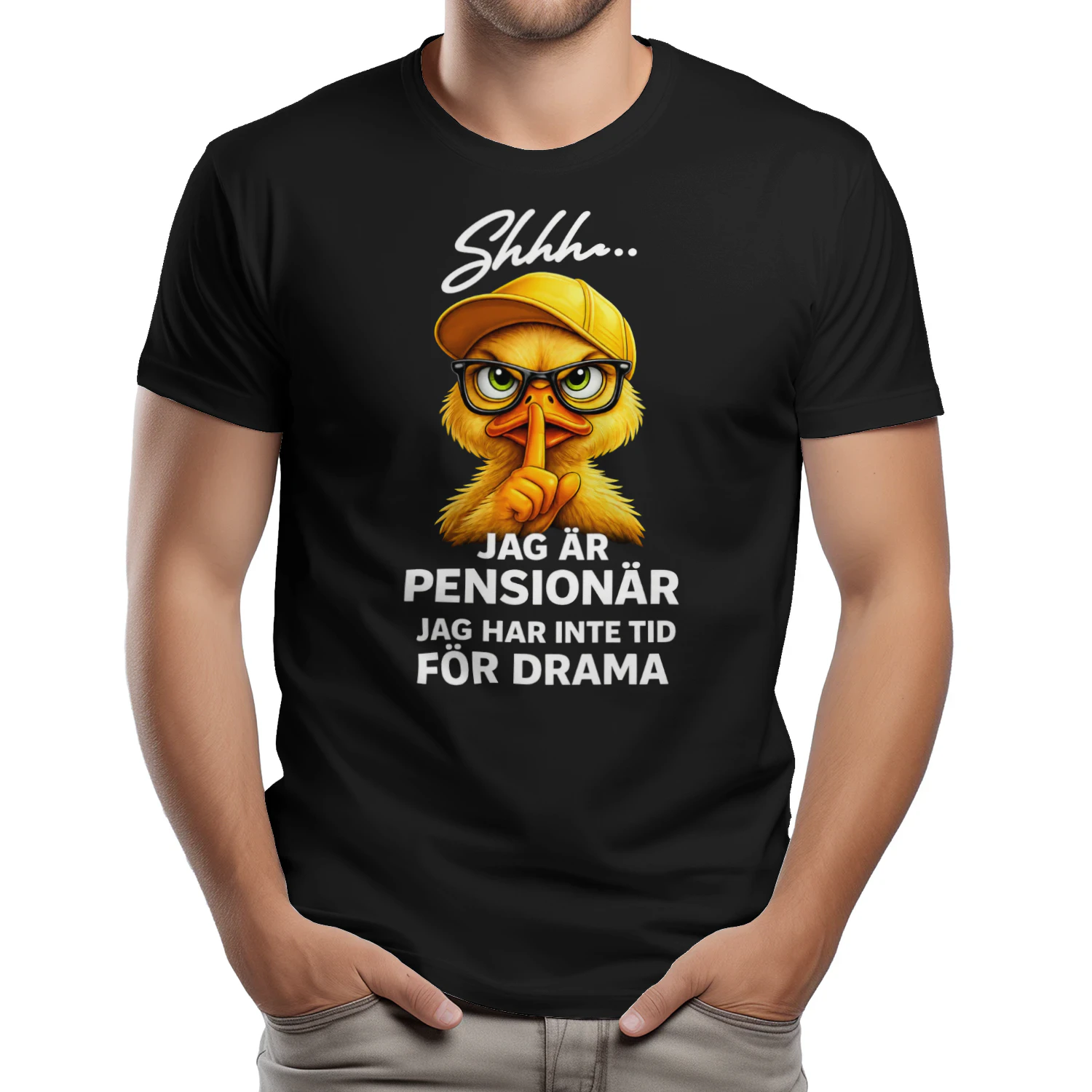 T-shirt |Shhh... Jag är Pensionär
