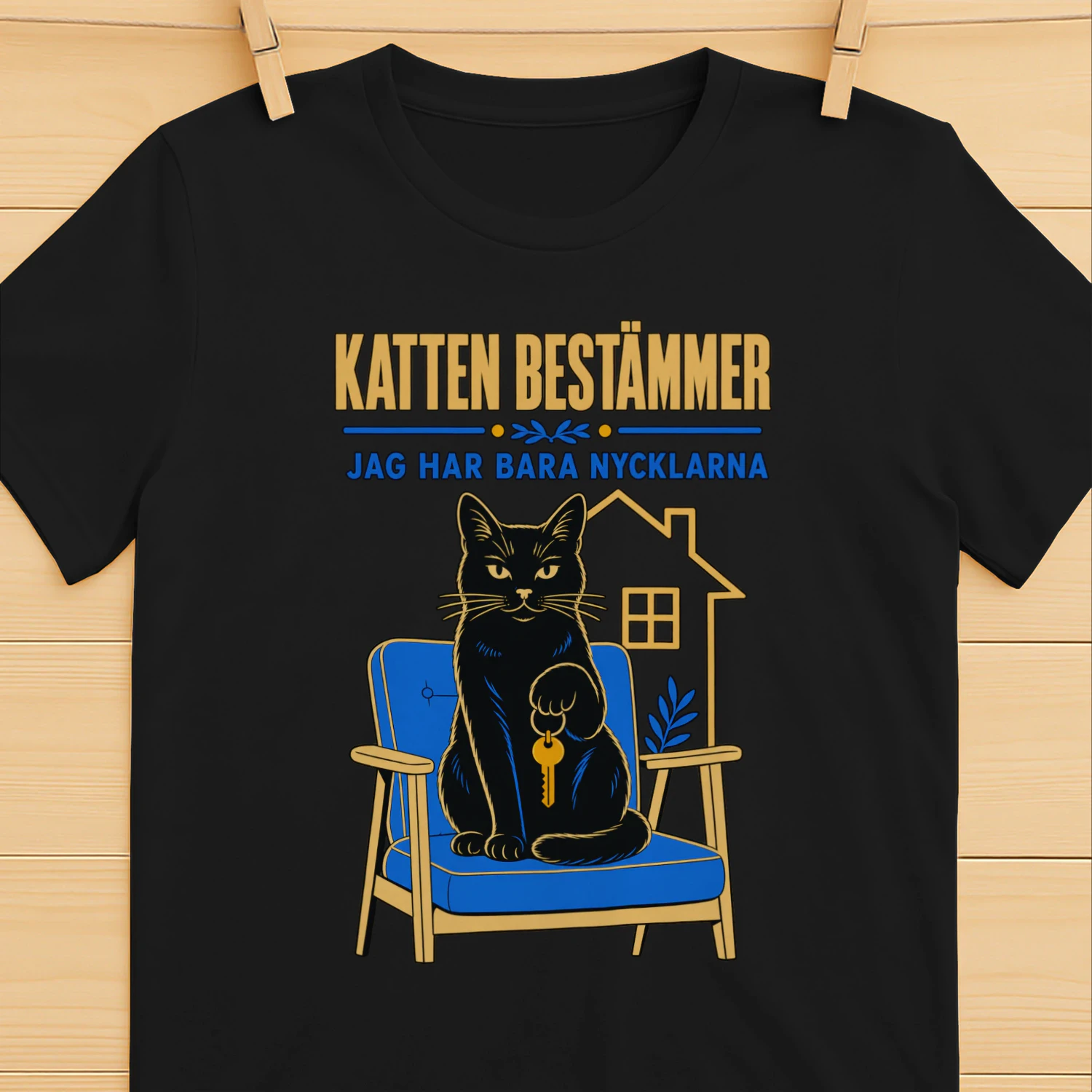 🐾 Katten Bestämmer – Begränsad Upplaga för Kattälskare