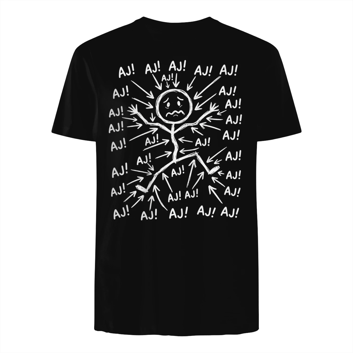 AJ! AJ! AJ! - humor t-shirt 100% cotton