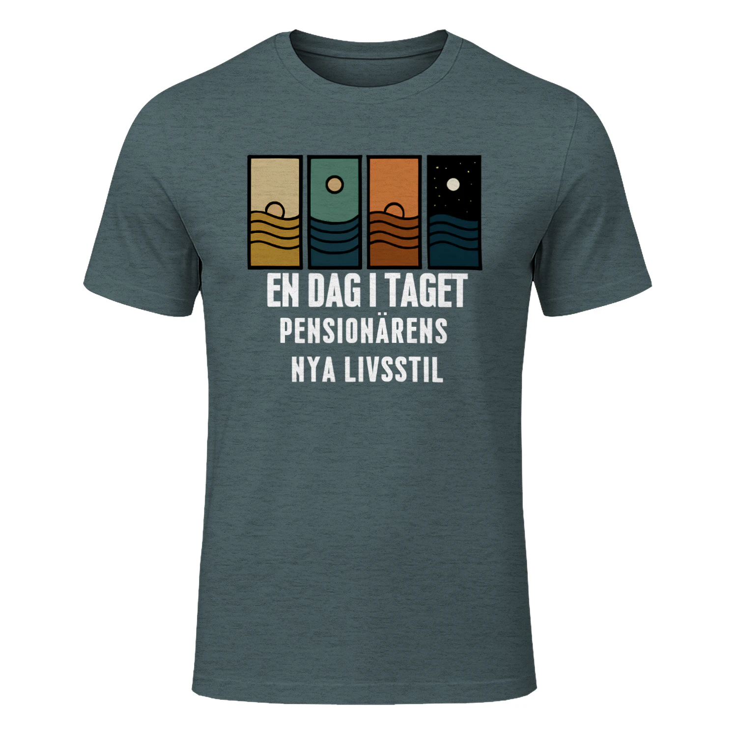 Pensionär T-Shirt – En Dag i Taget
