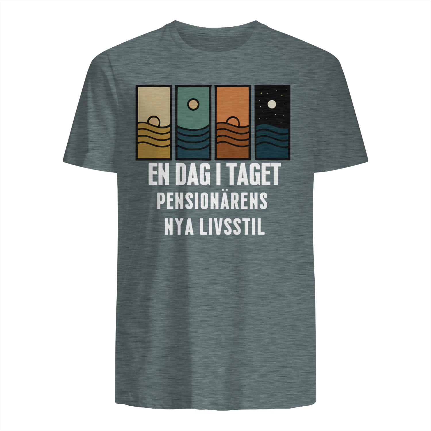 Pensionär T-Shirt – En Dag i Taget