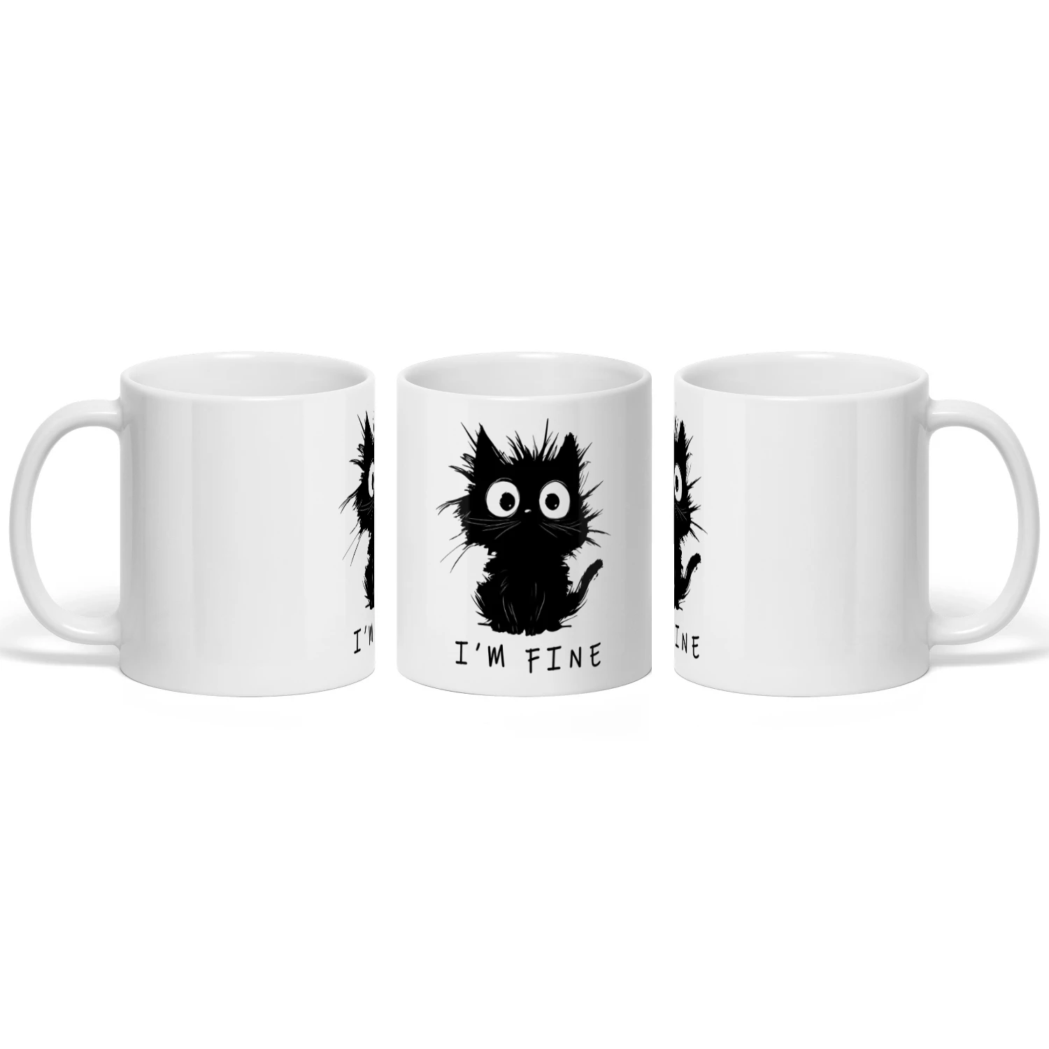 Mug "I am fine"