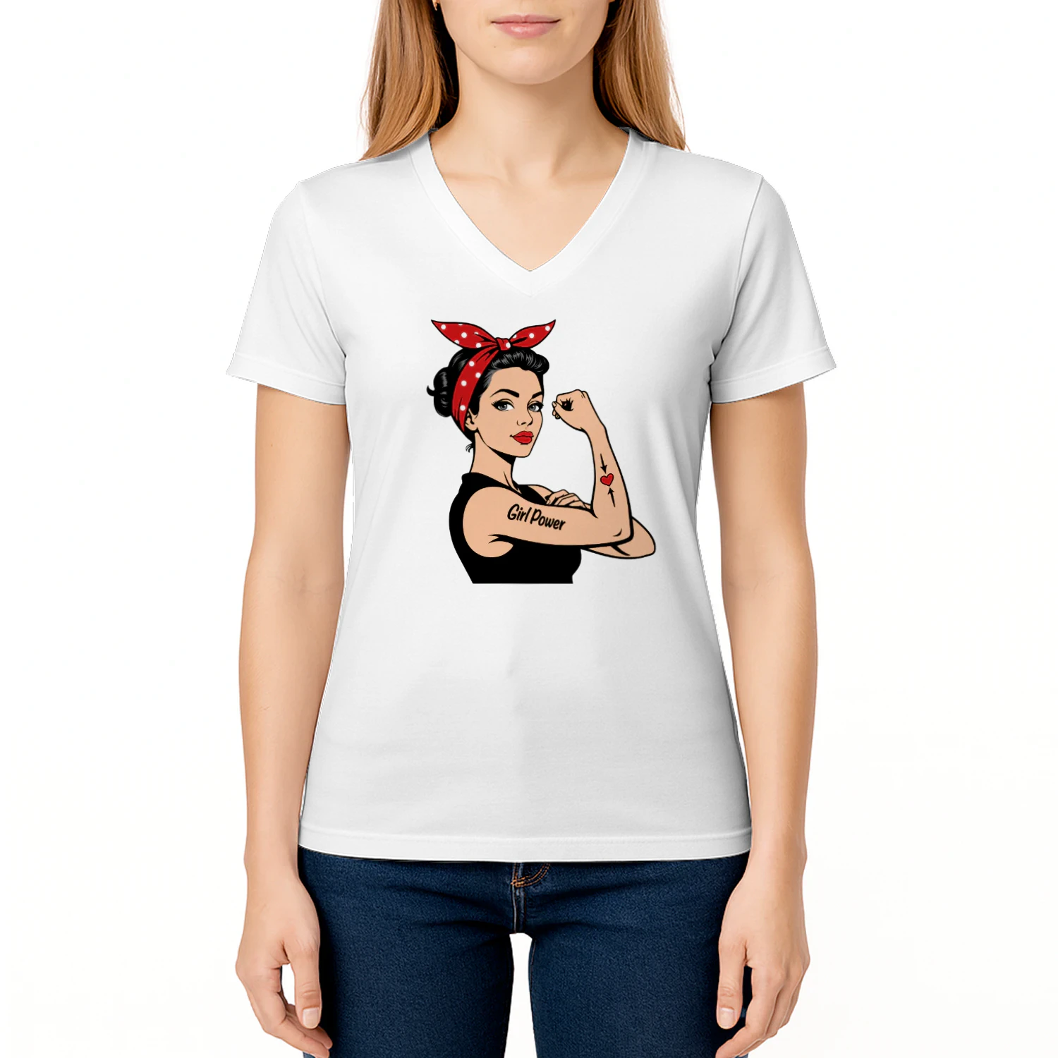 T-shirt  Power Strong Woman
