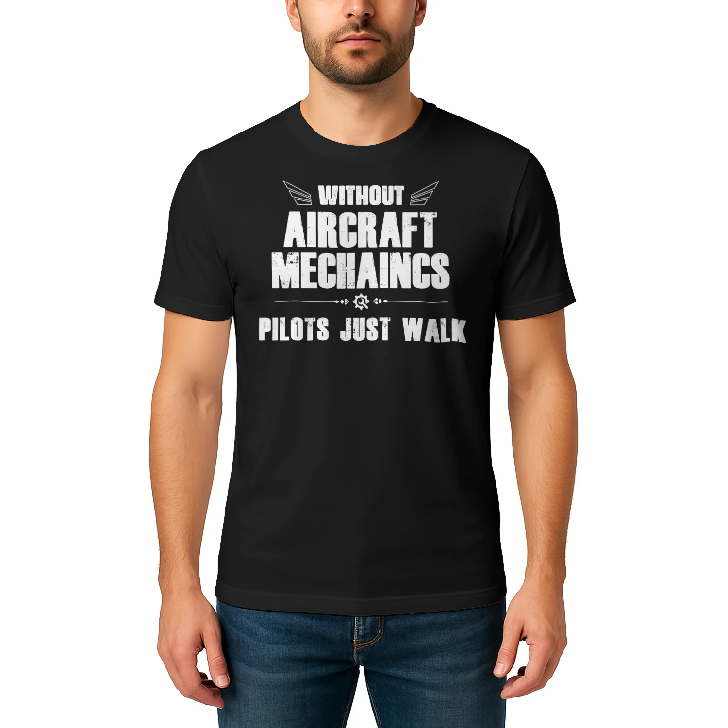 Without aircraft mechanics - pilots just walk