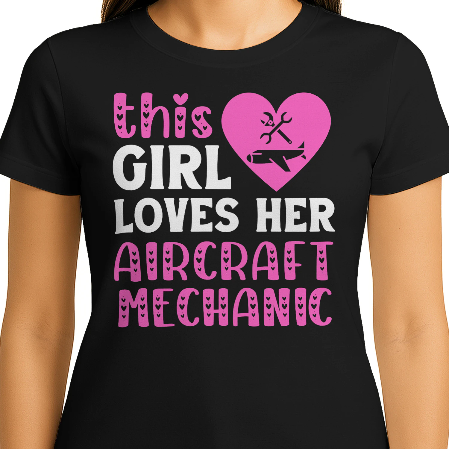 This Girl Loves Her Aircraft Mechanic