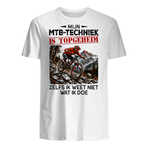 MIJN MTB-TECHNIEK IS TOPGEHEIM