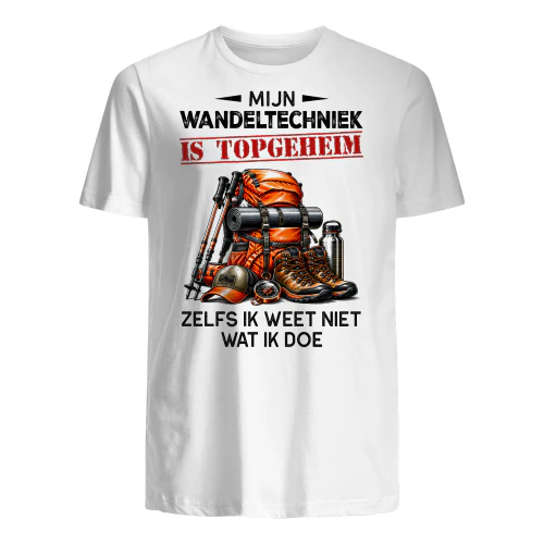 MIJN WANDELTECHNIEK IS TOPGEHEIM