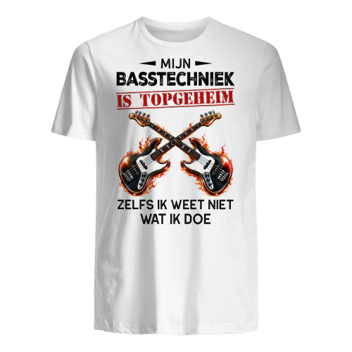 MIJN BASSTECHNIEK IS TOPGEHEIM