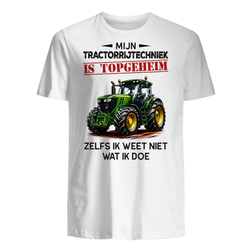 TRACTORRIJTECHNIEK IS TOPGEHEIM