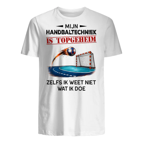 MIJN HANDBALTECHNIEK IS TOPGEHEIM