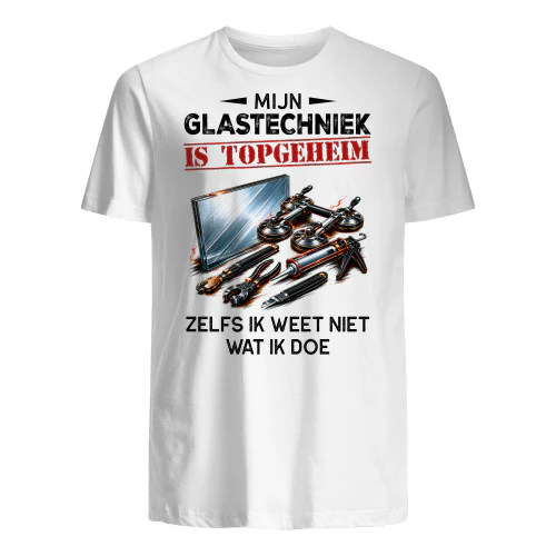 MIJN GLAZENIERS TECHNIEK IS TOPGEHEIM